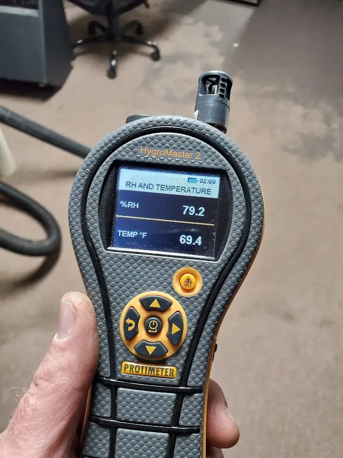 Moisture meter humidity assessment for Fire & Smoke Damage Restoration in Canutillo